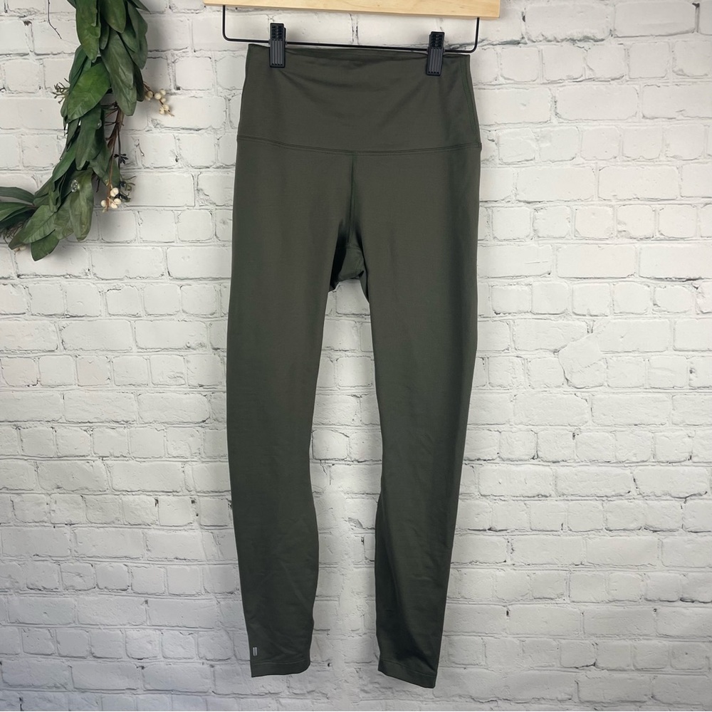 NOBULL 26" Olive Green Leggings size XS